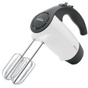 Sunbeam 2526 6-Speed 220-Watt Hand Mixer, White