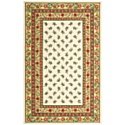 Country Heritage 8' x 11' Wool Rug -Ivory