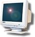 Electronics : Miracle Business 14In 1024X768 Mono SVGA Paper White 100-240V/ 50-60Hz Autoswitch