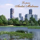 Le parc Andr� Malraux