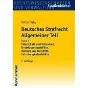 Deutsches Strafrecht, Allgemeiner Teil: Deutsches Strafrecht. Allgemeiner Teil 2: Bd 2 (Kohlhammer Studienbücher) (Taschenbuch)