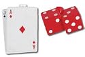 Vegas Poker Playing Cards and Dice Party Lights