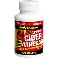 does cider vinegar help you lose weight:CIDER VINEGAR TABS MASON Size: 100