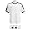 Reebok Team Flex Crew (Mens) White/Black - size Small