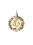 Mother and Child, 14K Gold Charm