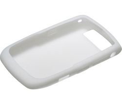 OEM RIM Blackberry WHITE Silicone Case Rubber Gel Skin Cover for Curve 8520