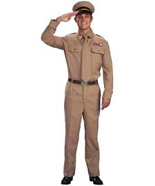 40s WWII General Adult Halloween Costume Size Standard  