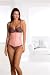Squeem Magical Lingerie Shapewear, Magic Silhouette, High Compression, Latex, Waist Cincher, Nude, Large (Size 38)