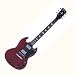 Vintage® Vs6 Series Electric Guitar - Cherry Red Finish