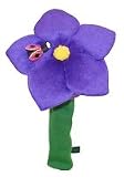 Winning Edge Designs Flower Power Head Cover, Violet