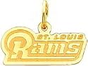14K Gold NFL St. Louis Rams Charm