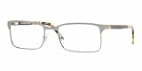 Versace Men's 1174 Gunmetal / Black Frame Metal Eyeglasses