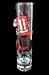 Blazing Boots Design - Hand Painted - Bud Vase - 7.5 inches tall