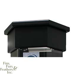 Clear-for-Life ES Medium Density Fiberboard 35 Gallon Hexagon Canopy 21in Flat to Flat Aquarium