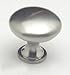 Tools & Hardware : Cabinet Knob, Monte Carlo, Brushed Nickel