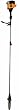 Poulan Pro PP446ET 17-Inch 31cc 2-Cycle Gas Powered Curved Shaft String Trimmer With Split Shaft And 12-Foot 8-Inch Pole Saw Pruner Attachment