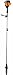 Poulan Pro PP446ET 17-Inch 31cc 2-Cycle Gas Powered Curved Shaft String Trimmer With Split Shaft And 12-Foot 8-Inch Pole Saw Pruner Attachment