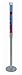 55" Motion Giant Metallic Lamp Red Bubbles w/ Blue Liquid