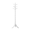 Oslo Contemporary White wood 9 Hook Coat Stand