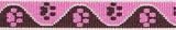 Lupine Medium Martingale Style Dog Collar - Tickled Pink 10-14