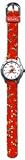 Eigenschaften Janusch / Armbanduhr rot, laufender Felix