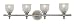 Minka Fordyce Brushed Nickel 4 Light Bath 6534-84