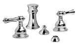 Graff G-2560-LM15-ABN Nantucket Two Handle Bidet Faucet Antique Brushed Nickel