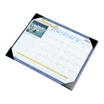Visual Organizer Motivational Color Monthly Desk Pad Calendar, 22 x 17