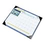 2009 Recycled Monthly Calendar Desk Pad, Motivational Scenes/Phrases, 17"x22" VIO89100