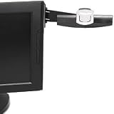 3M Products - 3M - Swing Arm Copyholder, Adhesive Monitor Mount, Plastic, 30 Sheet Capacity, Black - Sold As 1 Each - Attaches to either side of most flat panel monitors. - Swings out of the way when not in use. - Includes CommandTM Adhesive to hold securely yet remove cleanly.