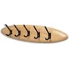 Orbit Solid Maple Wall Mounted Coat Rack