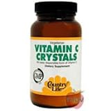 Country Life - Vitamin C Crystals - 4 Powder