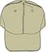 Basic Chino Twill Cap, Khaki, One Size