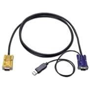 【クリックで詳細表示】corega CG-KVMCBL18U CG-PC2/4KVM専用USB対応ケーブル