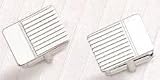 Colibri Coordinating Collection Silver Tone Cuff Links - ACL-21100-W