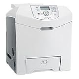 Lexmark C534dn - Printer - color - duplex - laser - Legal, A4 - 1200 dpi x 1200 dpi - up to 24 ppm (mono) / up to 22 ppm (color) - capacity: 350 sheets - USB, 10/100Base-TX