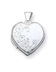 Sterling Silver Heart Locket
