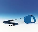 Flexi Classic Retractable Tape Leash Blue 16 Foot - CLASSIC 3-5