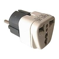 Dexlan - Adaptateur secteur - alimentation (M) - alimentation (F)