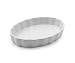 BIA Whiteware Oval Quiche