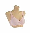 Breezies Applique Microfiber Seamless Bra with Patented Ultimair Lining $34 As Seen on Tv Shopping Channel - More Colors - *Black* - *Pink*