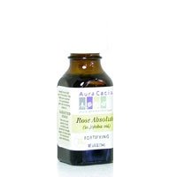 Aura Cacia - Precious Essentials, Rose Absolute Jojoba .5 Oz