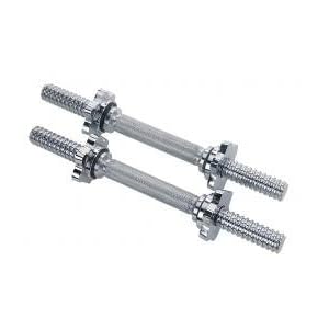 Chrome EZ Spin-Lock Dumbbell Bar
