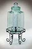 Cal-Mil 1111 2 gal Glass Beverage Dispenser