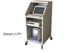 Stationary Compact Computer Workstation - Black