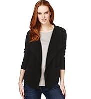 Pure Cashmere Waterfall Cardigan