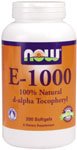 E-1000 by NOW Foods - (1000IU - 200 Softgels)