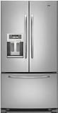 21SRMzYxt7L. SL160  Maytag Ice2O MFT2771WEM Monochromatic Stainless Steel Bottom Freezer Refrigerator