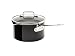 Emeril Hard Enamel Nonstick 3-Quart Sauce Pan with Pour Spouts and Lid