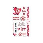 Boston Red Sox Girly Temporary Tattoos